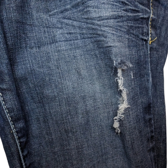 Guess Women’s Daredevil Bootcut Distressed Jeans Size 27 👖🔥 - Picture 8 of 16